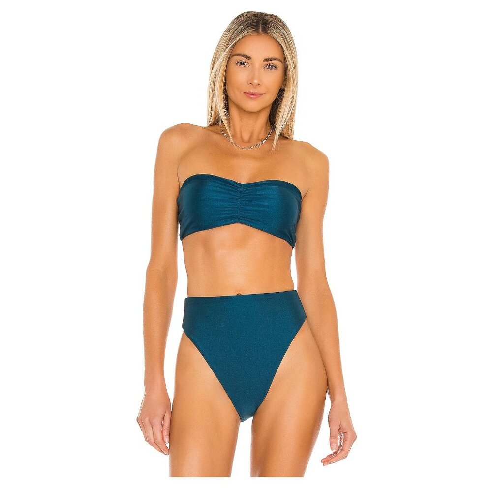 JADE SWIM Incline Bikini Bottom Sz L $90